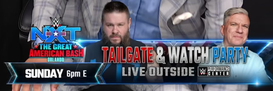 Kevin Owens To Appear At NXT Great American Bash Tailgate & Watch Party
