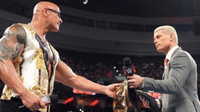 the rock, dwayne johnson, cody rhodes