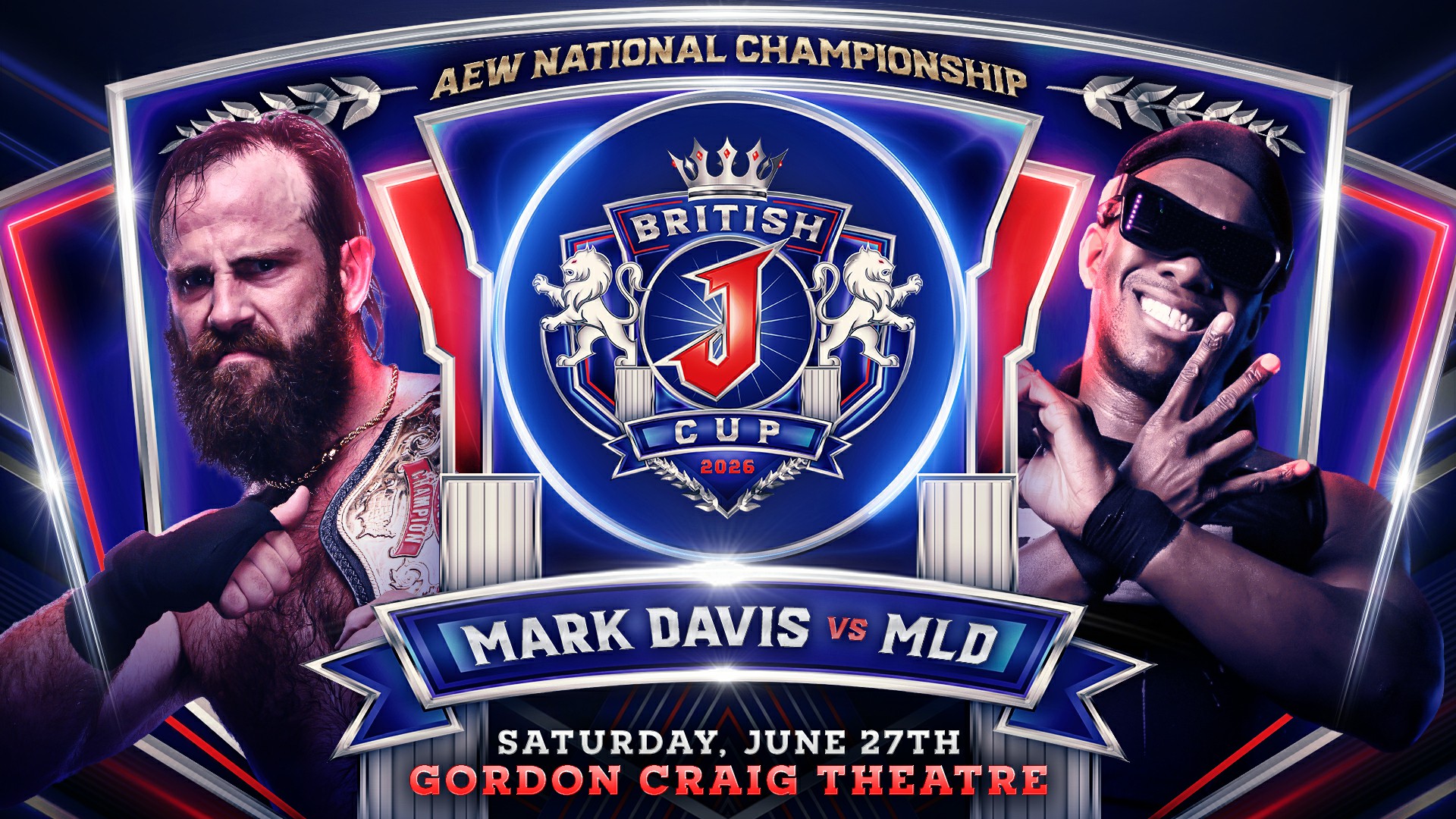 Mark Davis To Defend AEW National Title At RevPro On June 27