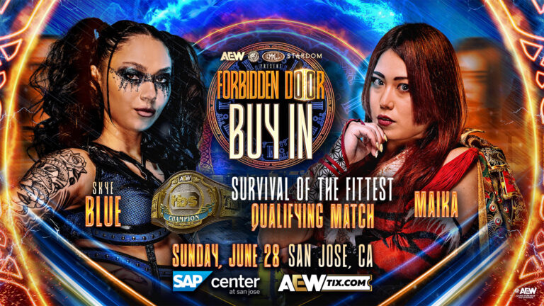 Skye Blue To Face Maika In TBS Title Qualifier At AEW x NJPW Forbidden Door Buy In