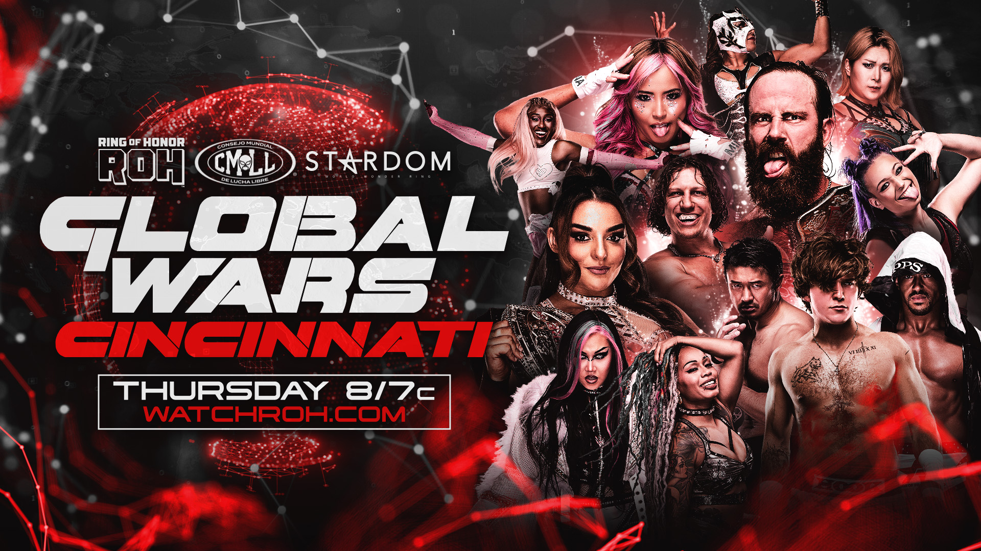 ROH Global Wars Cincinnati (6/25): Deonna Purrazzo, Syuri Compete