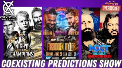 AEW Forbidden Door, NXT GAB, & WWE Night of Champions Predictions Show | Coexisting 6/26/26