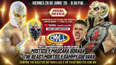 CMLL Viernes Espectacular Results (6/26/2026)