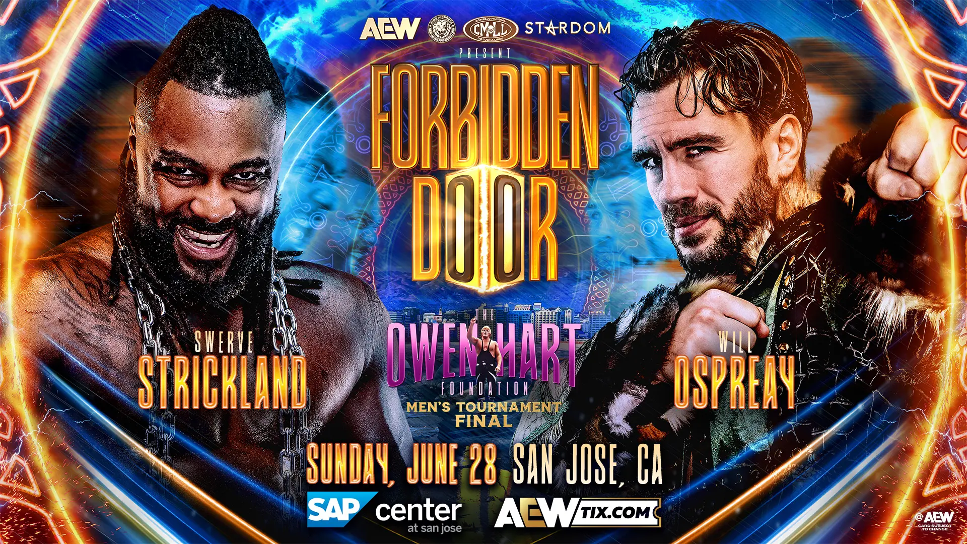 Swerve Strickland Vs. Will Ospreay Planned To Headline AEW Forbidden Door