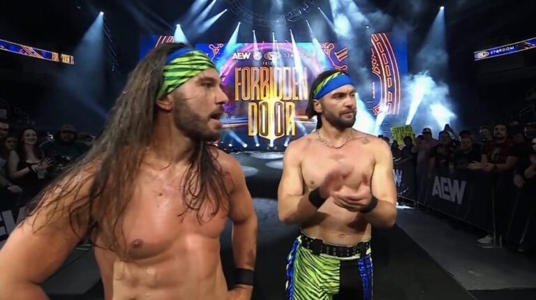 Young Bucks Win Three-Way Tag At AEW x NJPW Forbidden Door