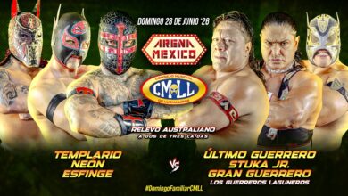 CMLL Domingo Familiar Results (6/21/2026)