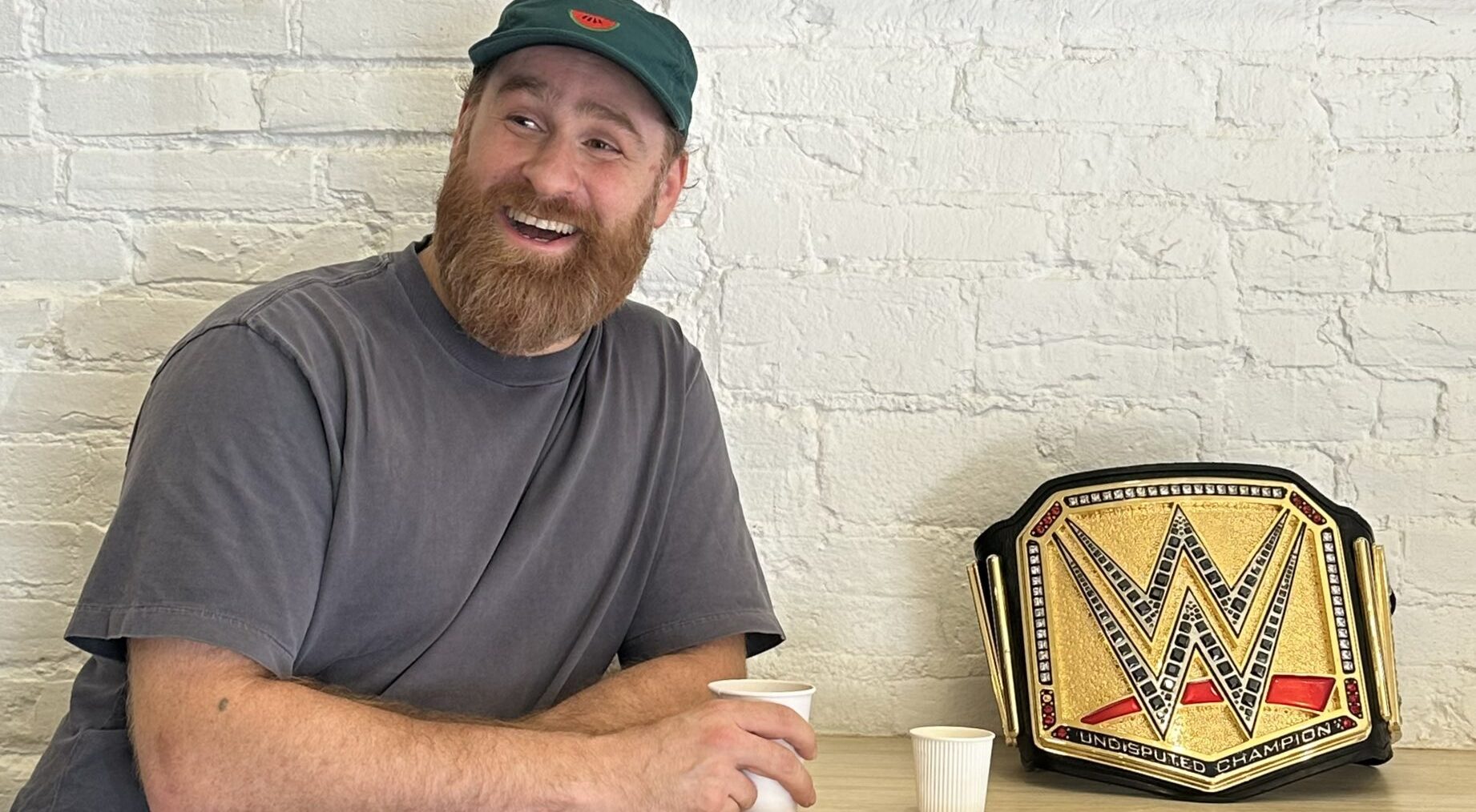 Sami Zayn Trolls Cody Rhodes With WWE Title In Happy Birthday Post