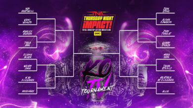 TNA knockouts tv title bracket