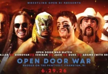 wrestling open door war