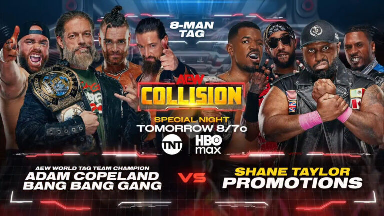 AEW Collision Preview, Start Time, How To Watch, Location (7/2)