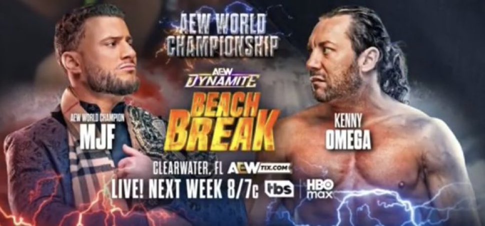 AEW World Championship Match With Big Stipulation Set For AEW Dynamite Beach Break