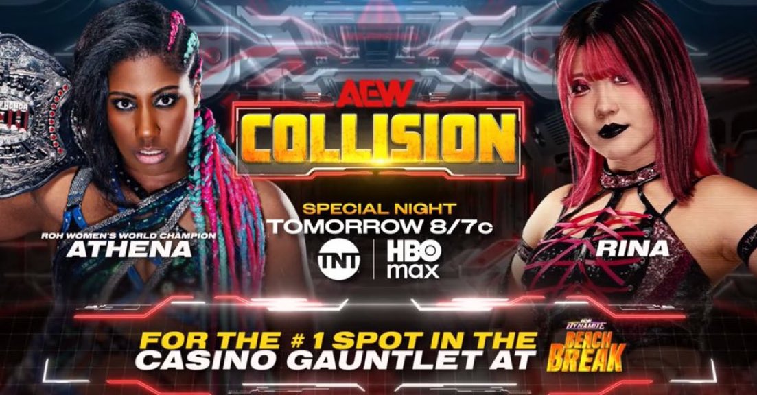 Nine Matches Set For 7/2 AEW Collision