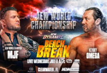 MJF Kenny Omega AEW Dynamite Beach Break 2026