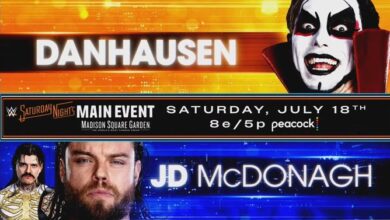 Danhausen vs JD McDonagh