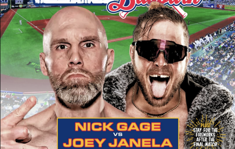 GCW Bash At The Ballpark Results (7/4): Nick Gage vs. Joey Janela