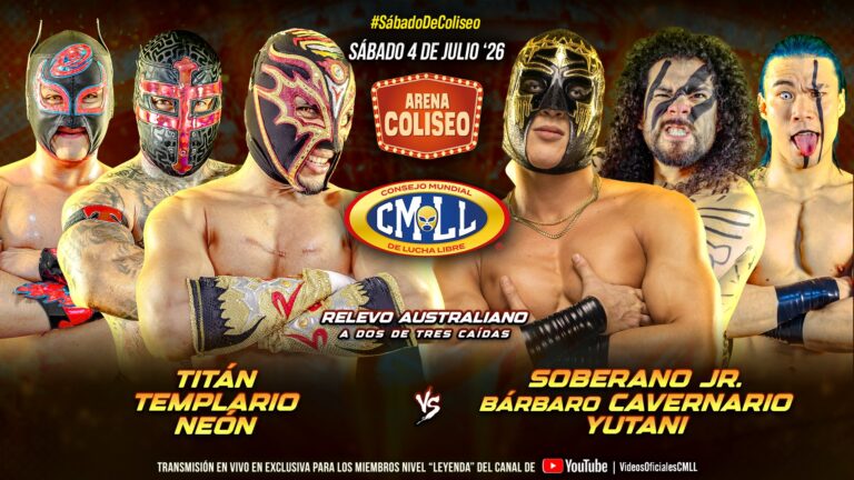 CMLL Sabados De Coliseo Results (7/4)