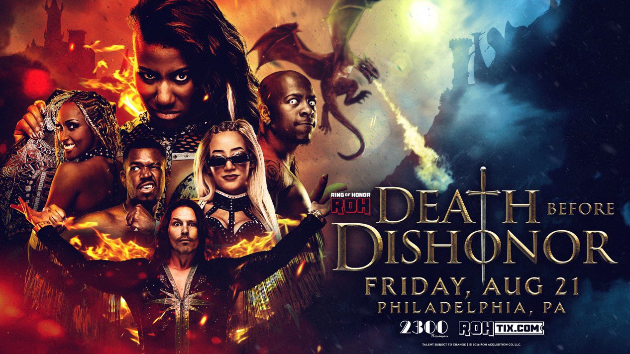 ROH Death Before Dishonor Announced For August 21