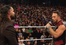 LA Knight Seth Rollins