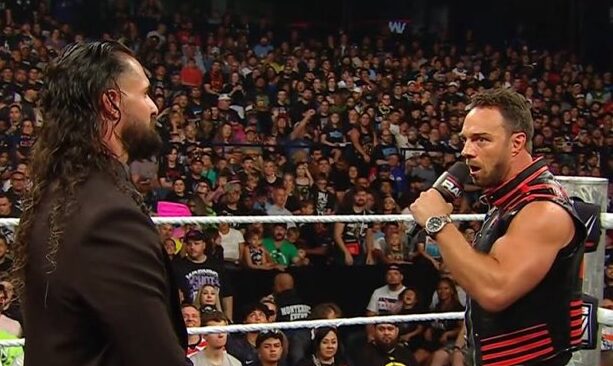 LA Knight Seth Rollins