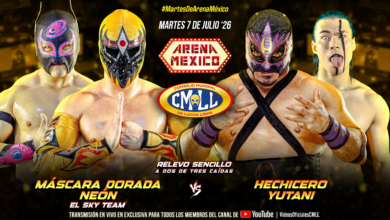 CMLL Martes de Arena México Results (7/7/2026)
