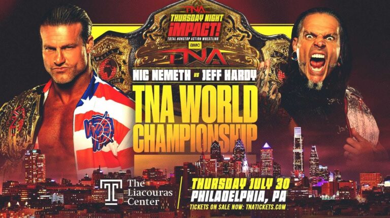 Nic Nemeth To Defend TNA Title Against Jeff Hardy On 7/30 TNA iMPACT!