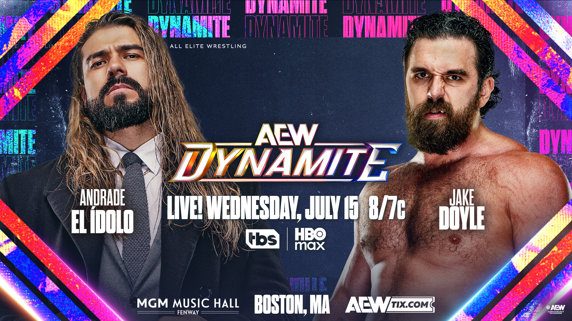 Andrade El Idolo vs. Jake Doyle Set For 7/15 AEW Dynamite