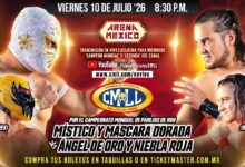 CMLL Viernes Espectacular Results (7/10/2026)