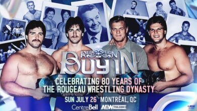 rougeau family celebration aew redemption