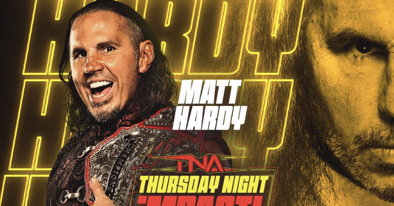 Matt Hardy vs. Ryan Nemeth Added To 7/30 TNA iMPACT!