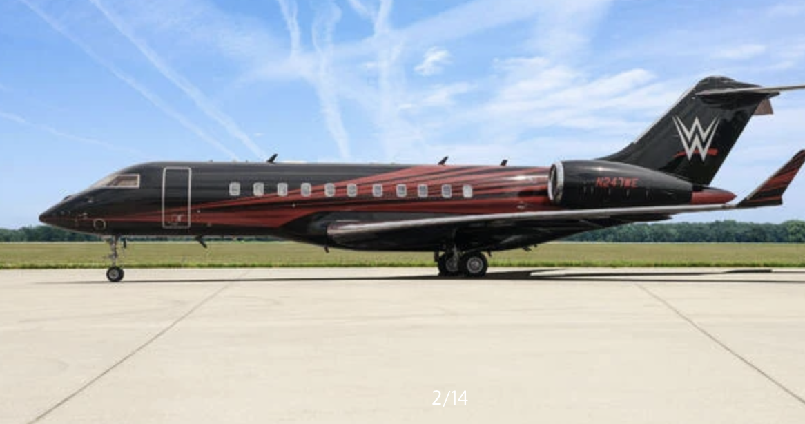 WWE Private Jet For Sale For Over $10 Million