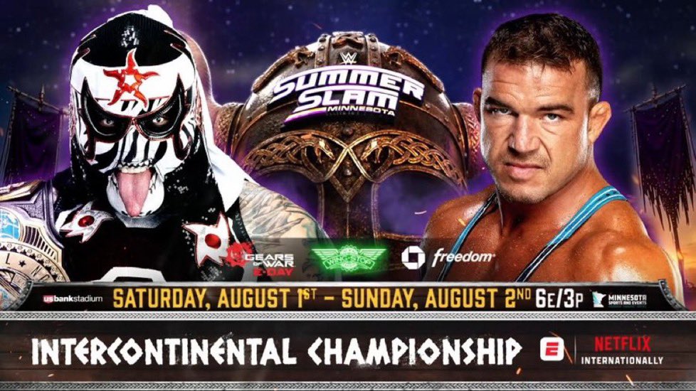 Chad Gable Wins Gauntlet Match, Set To Challenge Penta For Intercontinental Title At WWE SummerSlam