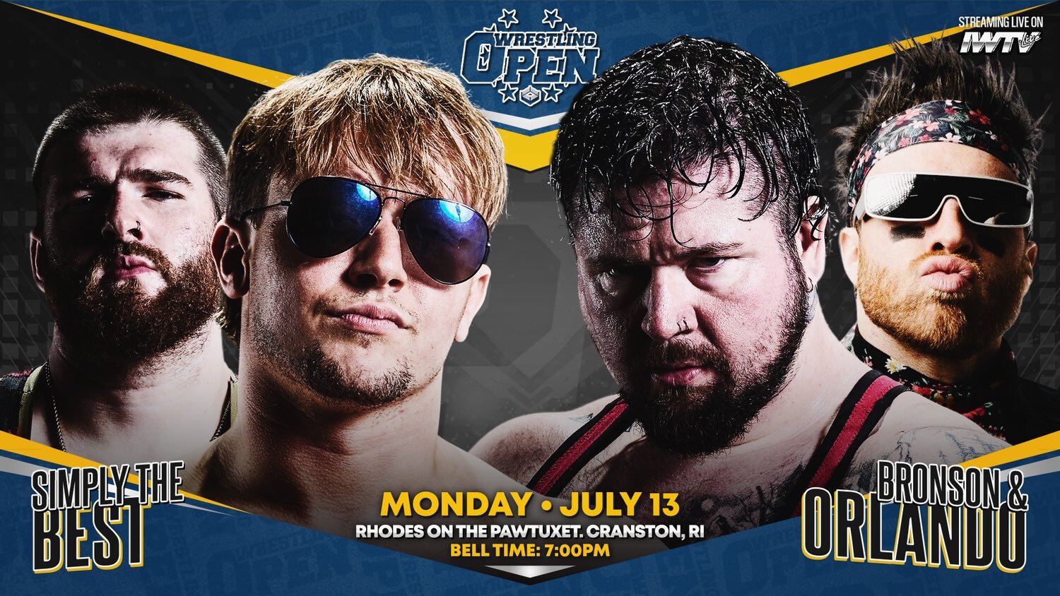 Wrestling Open RI Results (7/13): Bear Bronson And Bobby Orlando Team