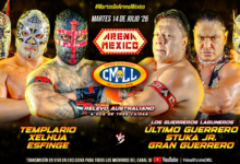 CMLL Martes de Arena México Results (7/14/2026)