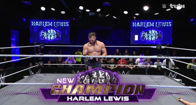 Harlem Lewis Wins WWE EVOLVE Championship