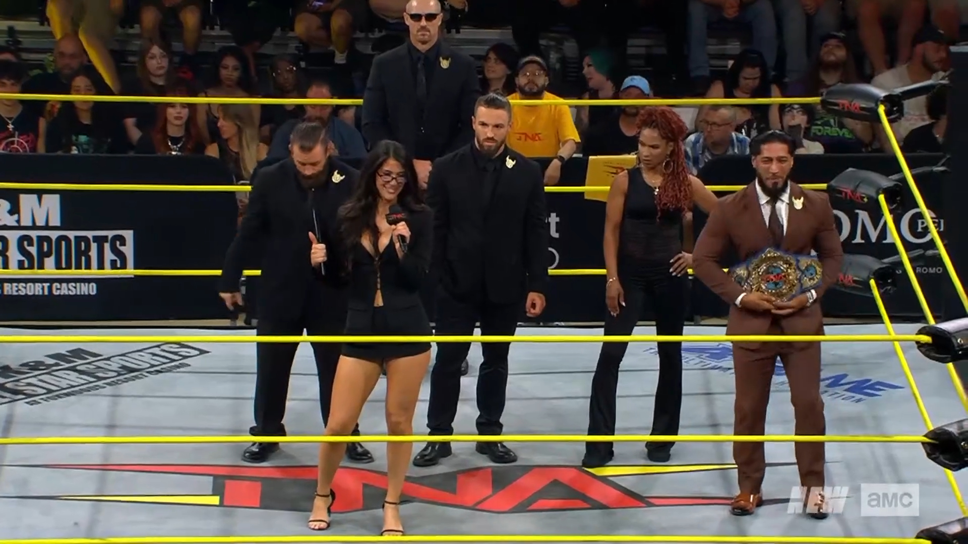 Mustafa Ali Brings Mila Moore Into Order 4 Faction On 7/16 TNA iMPACT