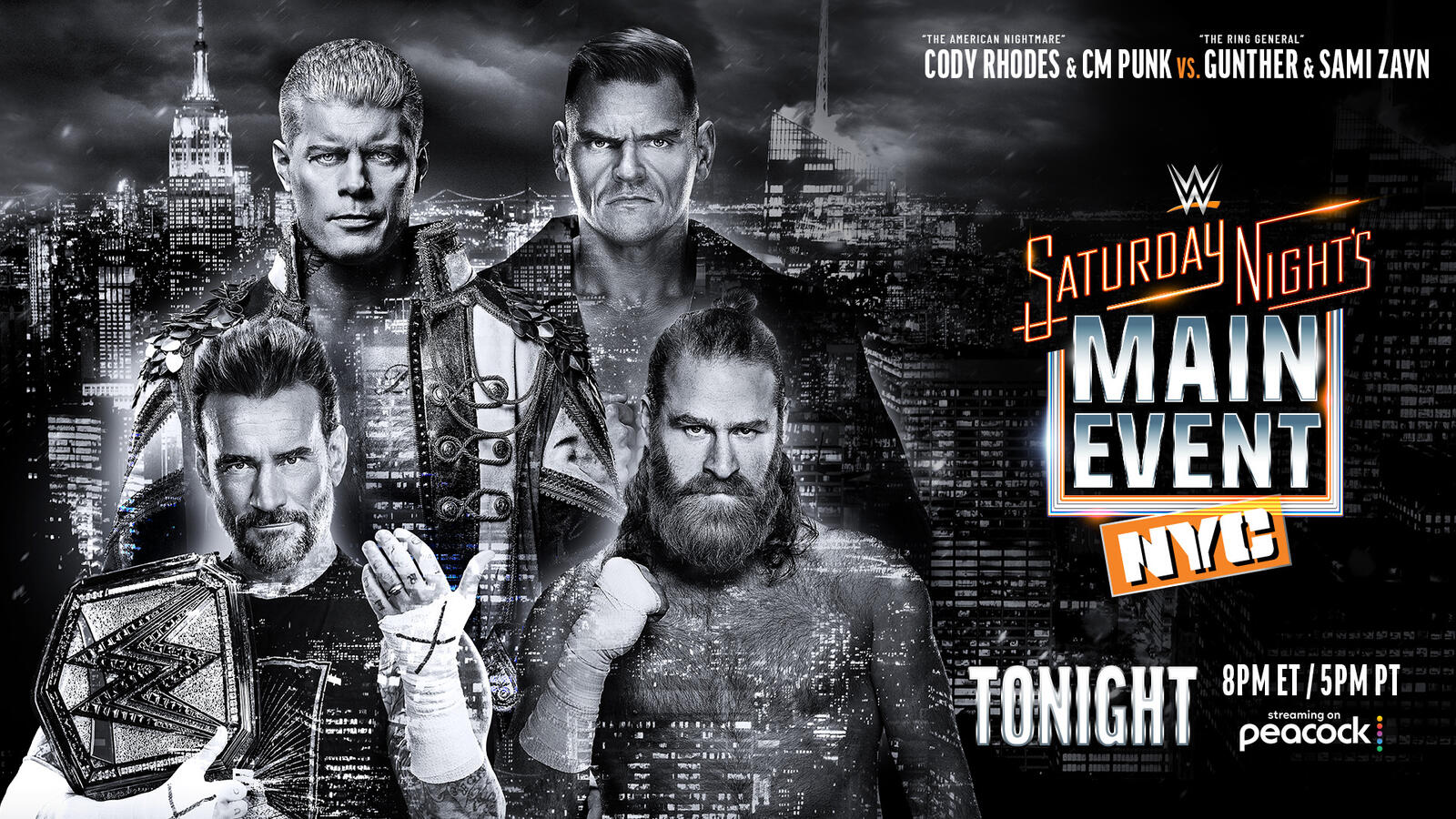 WWE Saturday Night’s Main Event Results (7/18/2026): CM Punk & Cody Rhodes vs. Sami Zayn & GUNTHER, Bayley vs. Lyra Valkyria, Danhausen, Jalen Brunson, More