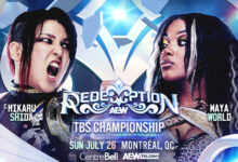 aew redemption hikaru shida maya world