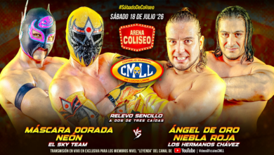CMLL Sábado De Coliseo Results (7/18/2026)