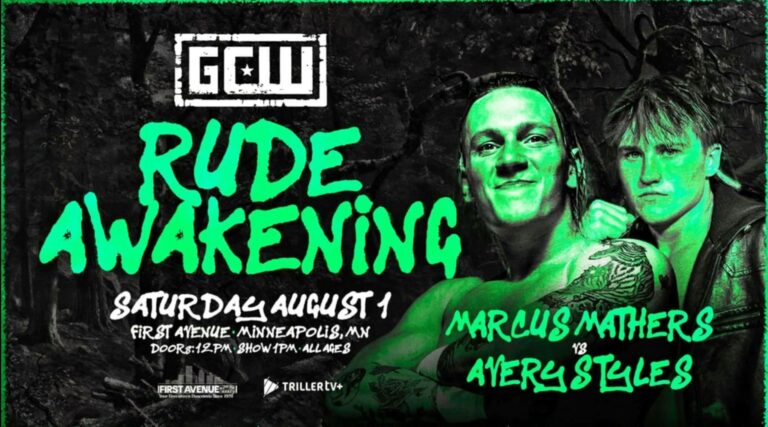 Avery Styles To Face Marcus Mathers At GCW Rude Awakening