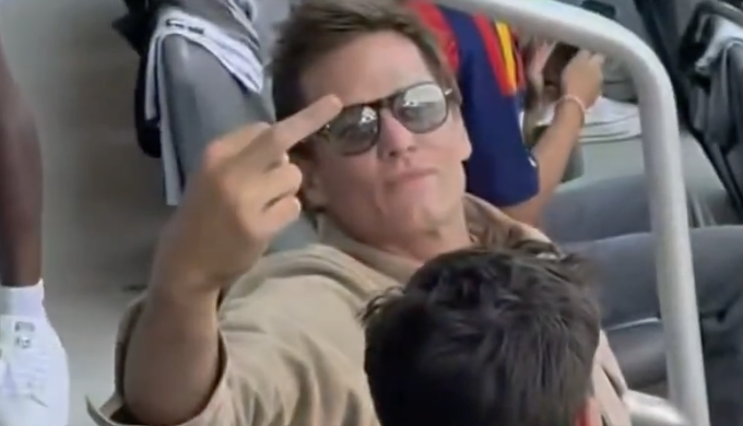 Tom Brady And Logan Paul Trade Middle Fingers At World Cup Final