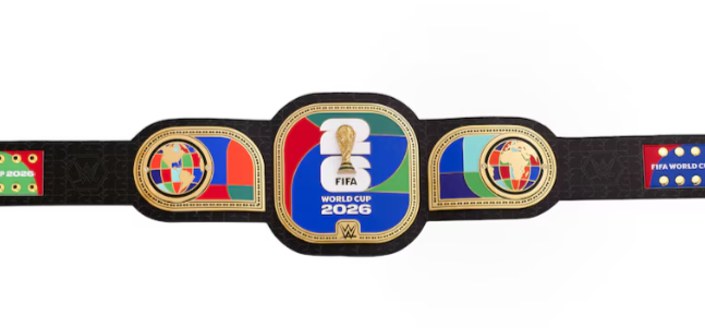 WWE Shop Selling FIFA World Cup Title Belt For $549.99