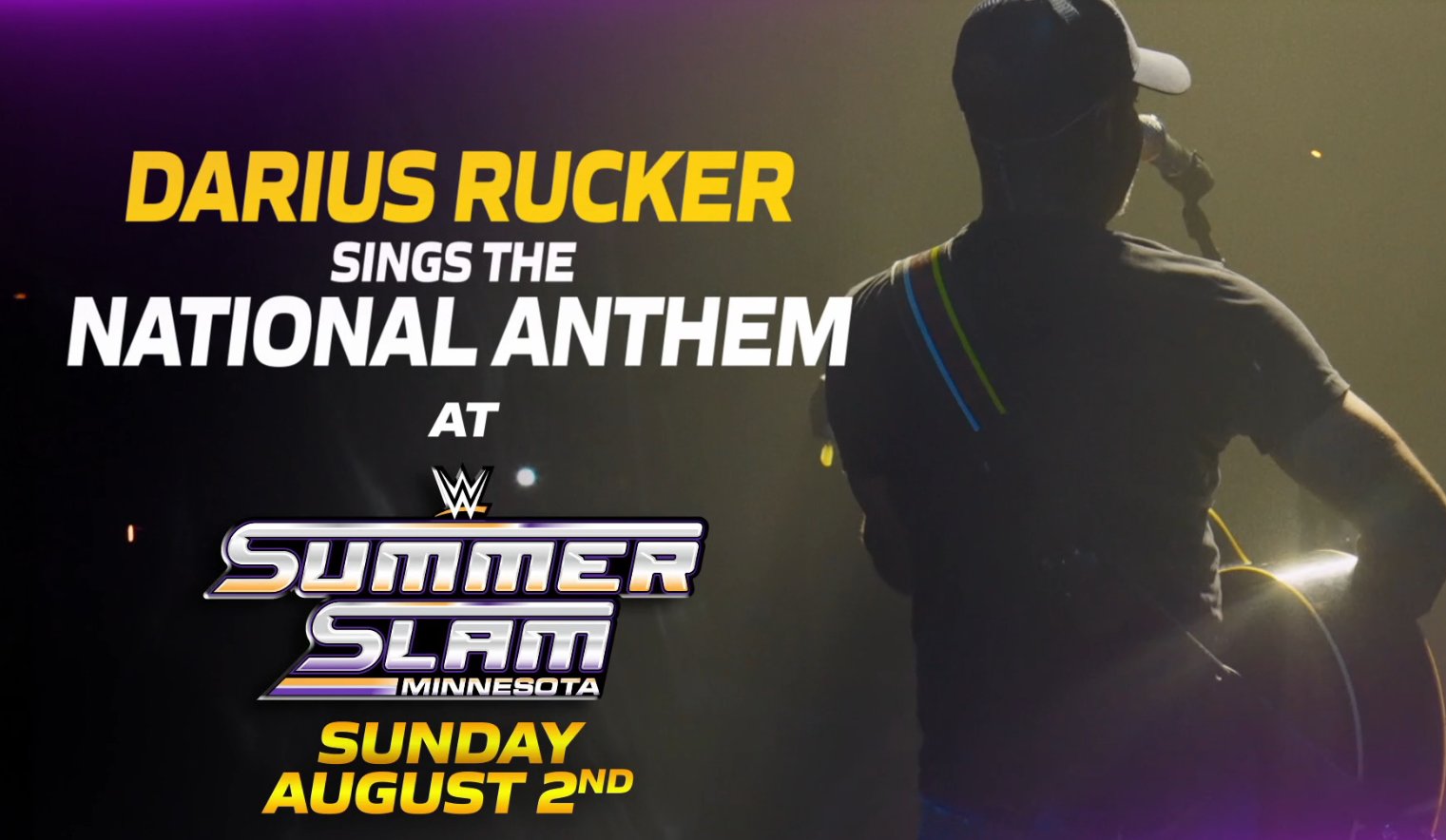 Darius Rucker To Perform National Anthem At WWE SummerSlam Sunday