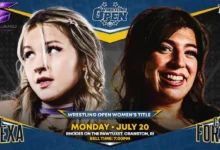 wrestling open 7/20