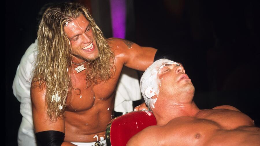 Kurt Angle Recalls Rib Where Vince McMahon Told Edge He Would Be Losing Their Hair vs Hair Match