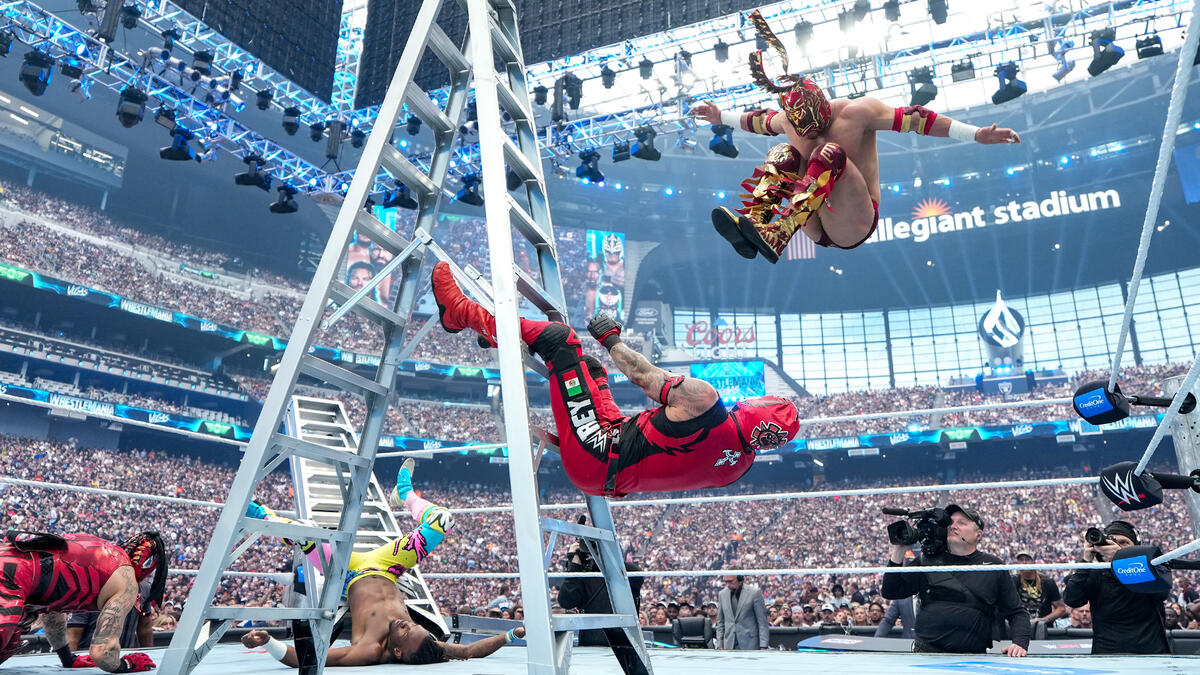 Dragon Lee Thought Ladders At WrestleMania 42 Were Gimmicked: “I Want Everyone To Know That The Ladder Was Real”