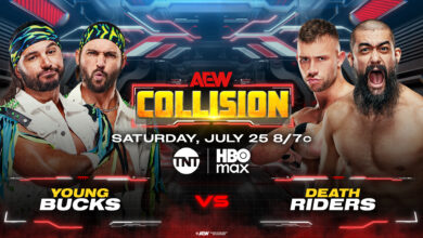 aew collision 7/25