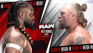 Triple H to host Brock Lesnar and Oba Femi weigh-in