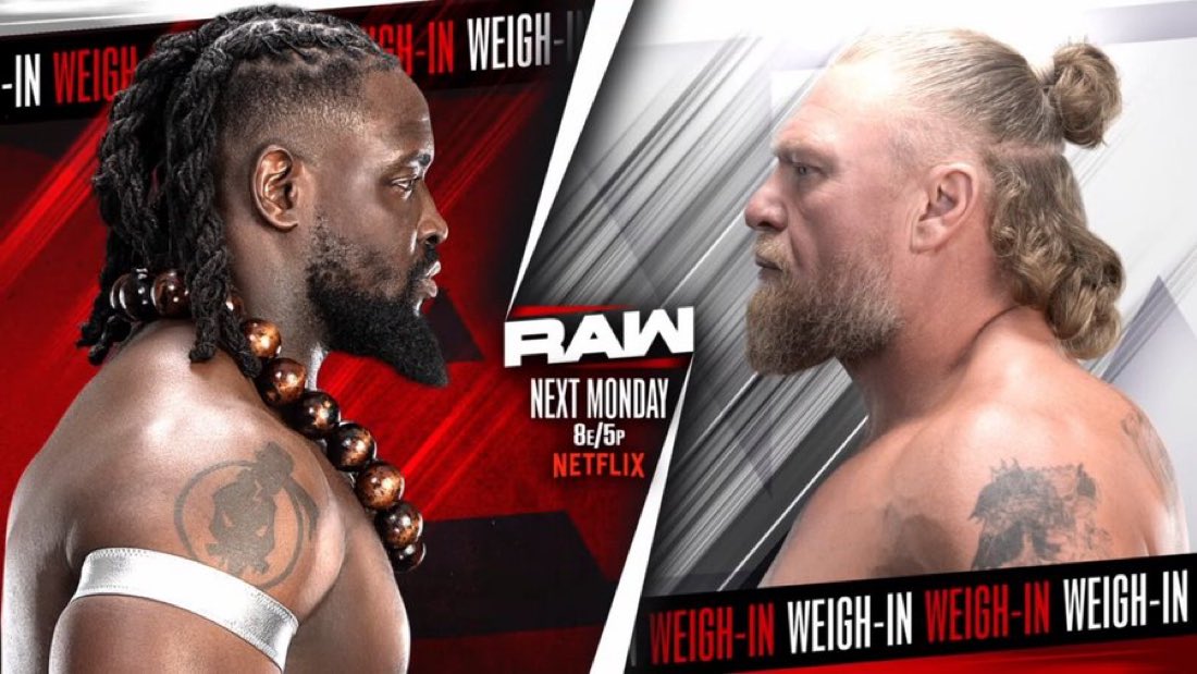 Triple H Will Host Brock Lesnar And Oba Femi Weigh-In On 7/27 WWE Raw
