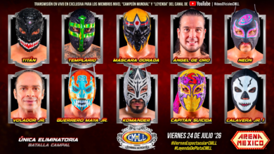 CMLL Viernes Espectacular Results (7/24/2026)
