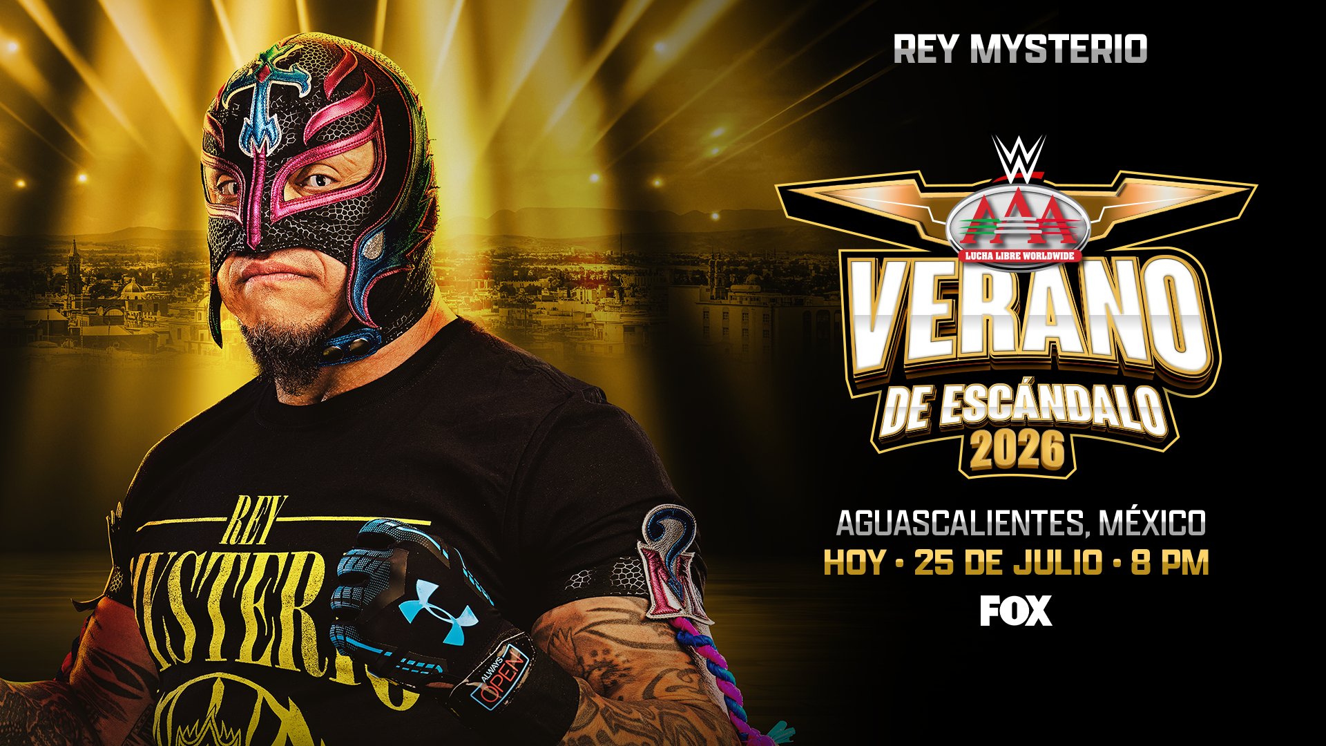 Rey Mysterio Segment Added To AAA Verano de Escándalo